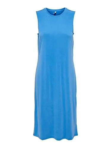 Produktbild: ONLY Damen Onlfree S/L Modal Dress JRS Noos, Indigo Bunting, 3XL