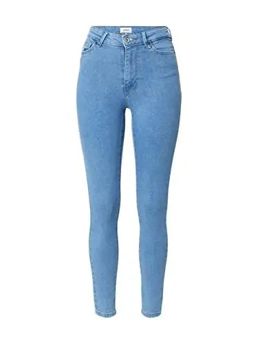 Produktbild: ONLY Damen Onliconic Hw Long ANK DNM Noos Skinny Jeanshose, Medium Blue Denim, 30W / 32L EU