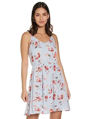 Produktbild: ONLKARMEN S/L Short Dress AOP WVN NOOS