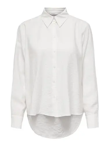 Produktbild: ONLY Damen Onlmary L/S Shirt WVN, Cloud Dancer, M