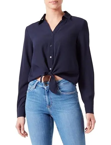 Produktbild: Onlnova LUX L/S Knot Shirt SOLID PTM