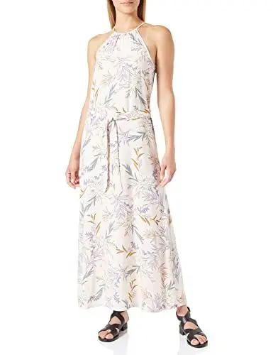 Produktbild: ONLY Damen Onlnova Life S/L Joy Long Dress AOP Ptm, Peach Blush/AOP:377 Leonora, 36