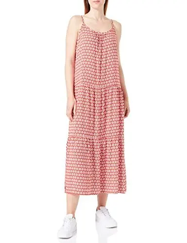 Produktbild: ONLY Damen Onlnova Life Strap Anni Midi Dress AOP Kleid, Bossa Nova/AOP:349 Small Ikat, 36 EU