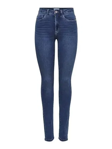 Produktbild: ONLY Damen Onlroyal High Waist Skinny Jeans, Medium Blue Denim, XS 30L EU