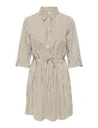 Produktbild: ONLY Damen Onlsarah Shirt Dress WVN Blusenkleid, Weiß, M EU