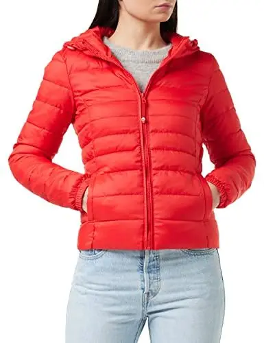 Produktbild: ONLY Damen Onltahoe Hood Jacket OTW Noos Jacke, High Risk Red, S EU