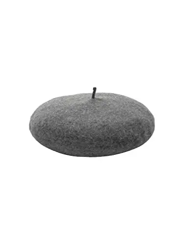 Produktbild: ONLY Damen Onlwool Cc Beret, Dark Grey Melange, Einheitsgröße EU