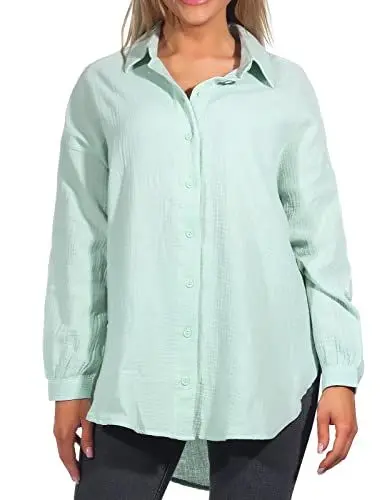 Produktbild: ONLY Damen ONLTHYRA Oversized Shirt NOOS WVN 15267998 ,Harbor Gray ,L
