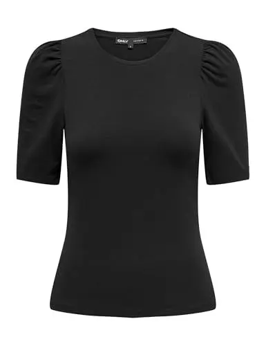 Produktbild: ONLY Damen Onllive Love 2/4 Pufftop JRS Noos, Schwarz, L