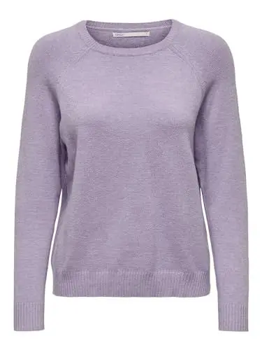 Produktbild: ONLY Damen Onllesly Kings L/S Knt Noos Pullover 15170427 ,Dewberry 2 ,S