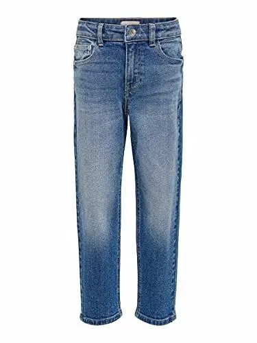 Produktbild: ONLY M dchen Koncalla Life Mom Fit Dnm Azg159 Noos Jeans, Medium Blue Denim, 128 EU