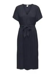 Produktbild: ONLY Plisseekleid Damen, Night Sky, S