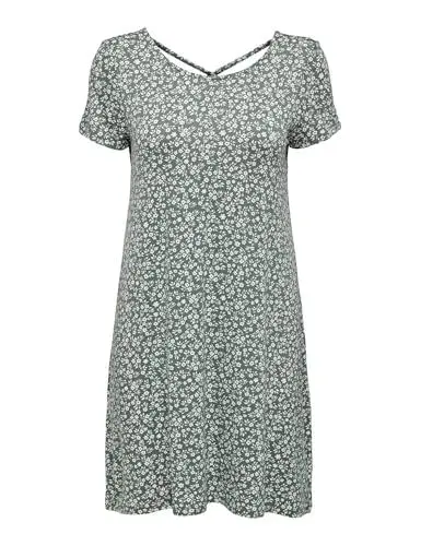 Produktbild: ONLY Womens Balsam Green Short Dresses