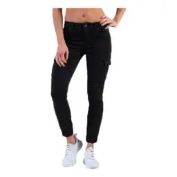 Produktbild: ONLY Damen Onlmissouri Reg Ankl Cargo Pnt Noos Casual Pants, Schwarz, 42W 30L EU