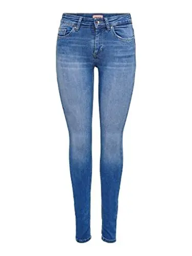 Produktbild: ONLY Womens Medium Blue Denim Jeans Stretch