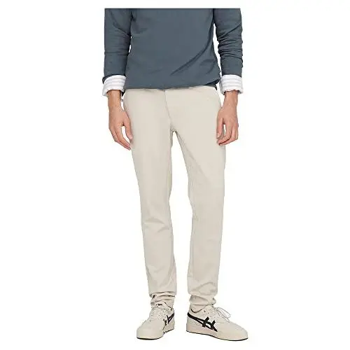 Produktbild: ONLY & SONS Herren ONSMARK Slim GW 0209 Pant NOOS Chinohose, Moonstruck, 36W/36L
