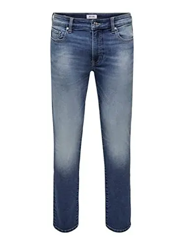 Produktbild: ONLY & SONS Herren Onsloom Slim Blue Jog 3522 Jeans Noos Pants, Medium Blue Denim, 30W / 34L EU