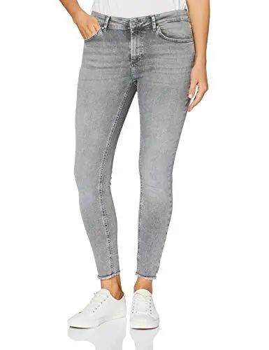 Produktbild: Only Carmakoma Damen Carwilly Life Reg Sk Ank Jn Rea0918 Noos Jeans, Grey Denim, 50W / 34L EU