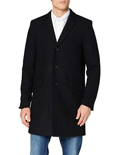 Produktbild: Only & Sons Herren ONSJULIAN SOLID WOOL COAT OTW NOOS Wollmantel, Schwarz, XXL