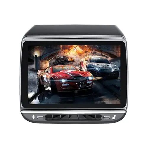 Produktbild: Onlysay Heckdisplay für Tesla Model 3 2017-2023& Model Y 2019–2024 7,2 Zoll IPS Touchscreen mit Klimaanlagensteuerung Rücksitzheizung OTA Carplay und Android Auto(Android 13 4GB+64GB)