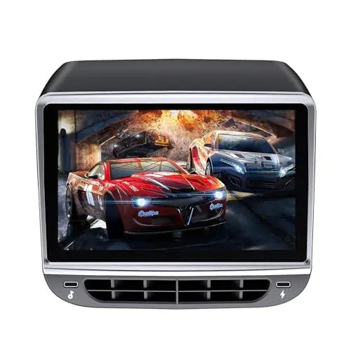 Produktbild: Onlysay Hinterer Bildschirm für Tesla Model 3 2017-2023& Model Y 2019–2024 Android 13 4GB+32GB 7,2 Zoll IPS-Touchscreen mit Klimaanlage Sitzheizung OTA Carplay und Android Auto (Silver)