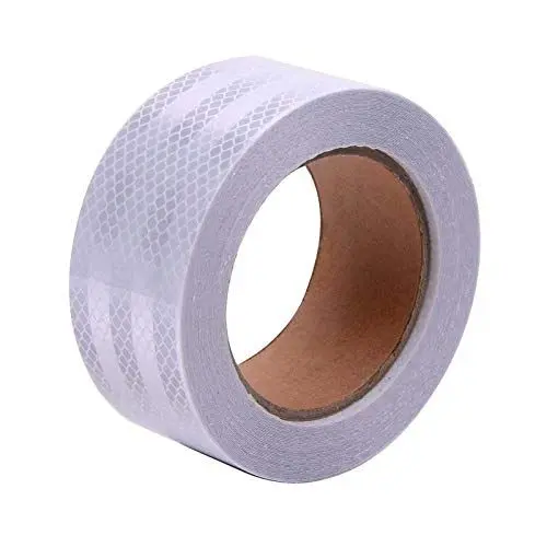 Produktbild: ONTWIE Reflektierendes Band, Hohe IntensitäT Selbstklebend Wasserdicht Reflektor Warnband FüR Fahrzeuge, Roller, FahrräDer - Silber 10m