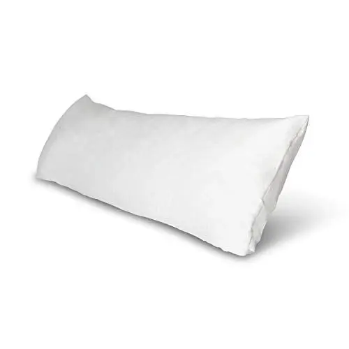 Produktbild: ONVAYA Evolon® Sommer Allergiker Bettwaren | Bettenset in weiß | Bettzeug in verschiedenen Größen | Kissen und Decke (Seitenschläferkissen 30 x 130 cm)