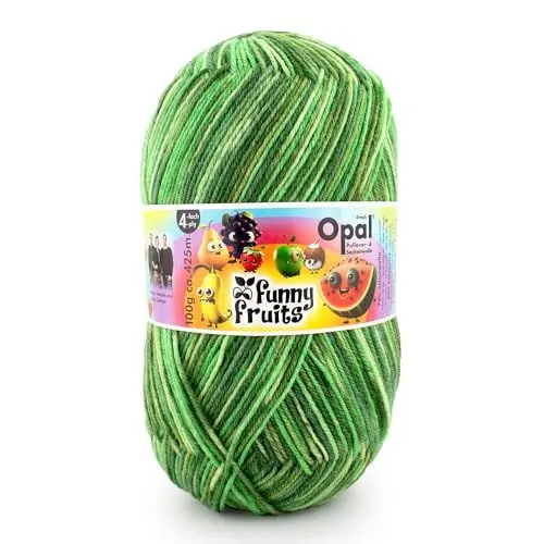 Produktbild: Opal - Opal Funny Fruits 11417 (425m) 4-Lagig Langlebig Socke Garn - 1x100g