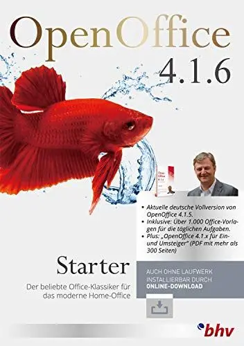 Produktbild: OpenOffice 4.1.6 Starter