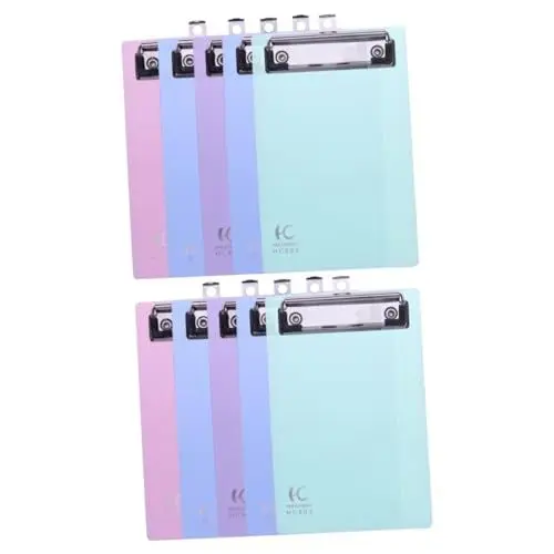 Produktbild: Operitacx 10 Packungen Clipboard Klemmbretter