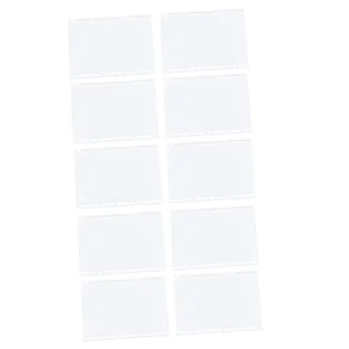 Produktbild: Operitacx 10 Stk Beutel Mit Losen Blättern Mappentaschen Bindertasche Mit Reißverschluss Lose- Blatt- Reißverschlussmappe Aus Aktentaschen Schreibwaren Pvc B5 Visitenkarte