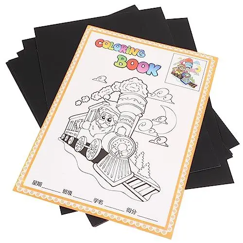 Produktbild: Operitacx 10st Malen Schleifpapier Kratzen A4 Schleifpapier Buntes Sandpapier Transparentpapier Farbiges Schleifpapier Farbiges Schmirgelpapier Kind Guascha Farbiges Sandpapier