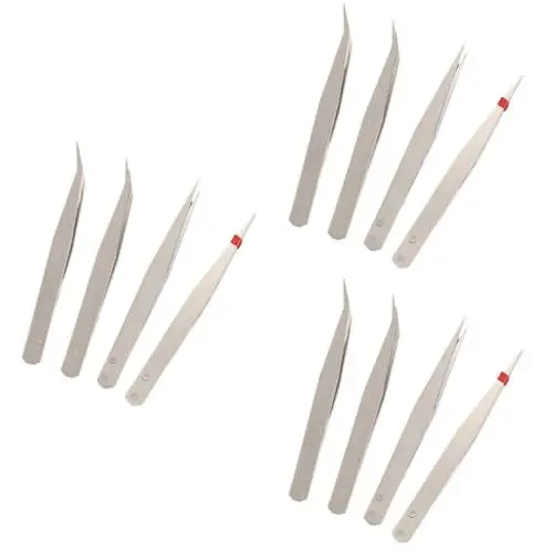 Produktbild: Operitacx 120 STK Werkzeuge Zur Wimpernverlängerung Perlen Wimpern Verlängerung Kits Wimpernwerkzeuge Wimpernpinzette Für Verlängerungen Malzubehör Selber Machen Wimpern-kit 5d Clip Sauber