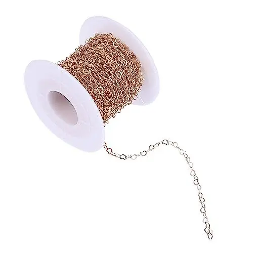 Produktbild: Operitacx Große Herz-gliederkette Zur Schmuckherstellung Halskette Armband Choker Schneideservice