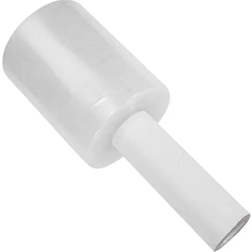 Produktbild: Operitacx 1rolle Handwickelfolie Mit Griff Transparent Selbstklebend Stretchfolie Für Umzüge Hochtransparente Leichte Verpackungsfolie Praktisch Und Zuverlässig Für Täglichen Gebrauch