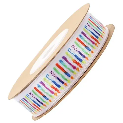 Produktbild: Operitacx Elegantes 1 5 Cm Breites Geburtstags-bastelband Aus Polyester Zum Verpacken Von Geschenken und für Festliche Dekoration