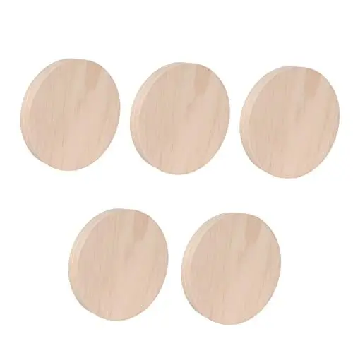 Produktbild: Operitacx 1 Satz Bauholz Holzpaneele Holzbrett Holzplatte Holzdielen Bretter Holzbohlen Bretter Diy-material Heimdekoration Planke Holzhandwerk Diy Material Holzmaterial Hölzern Beige 5st