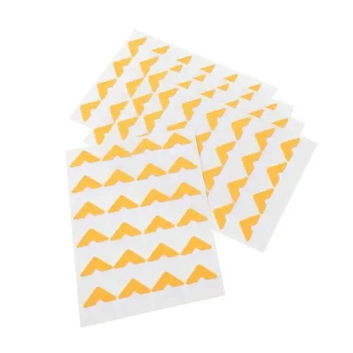 Produktbild: Operitacx Scrapbook-fotoecken 120 Stück Goldene Klebeecken für Alben Dreieckige Fotoecken für Hochzeitstagebücher