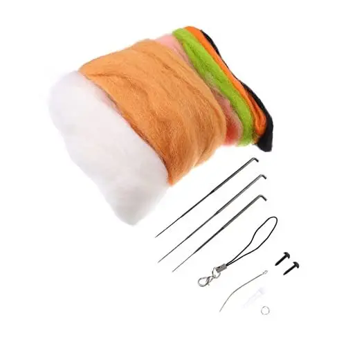 Produktbild: Operitacx Punch-Stickerei-Set Für Anfänger Filzhandwerk Für Erwachsene Jungen Und Mädchen 1 Set Handgefertigte Materialien Aus Wollfilz Zur Herstellung Von Tierdekor