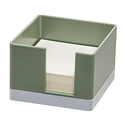 Produktbild: Operitacx 1 Set-Box Aufbewahrungsbox Für Haftnotizen Schreibtischregal Notizwürfel Notizen Posten Würfel Für Selbstklebende Notizen Desktop-zubehör-Organizer Schulmaterial Büro Papier Mini