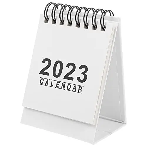 Produktbild: Operitacx Tischkalender -Kalender Für Büro Und Zuhause Kompakter Planer Mit Stabilem Ständer Monate Hochwertiges Papier Für Persönliche Planung Und Organisation