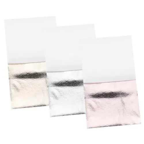 Produktbild: Operitacx 2 Sätze Goldfolie Glitzerflocken Bastelfolienflocken Nageldekoration Kuchendekoration Einrichtungsgegenstände Blattgoldflocken Süßigkeiten- Dessertfolie Gold Blatt 300 Blatt*2