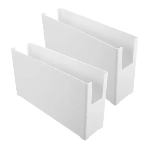 Produktbild: Operitacx 2 Stück Aufbewahrungsbox Vertikaler Papier Organizer Aktenständer Klassenzimmer Organizer Büro Lagerregal Büroregal Organizer Desktop Lagerregal Magazin Organizer