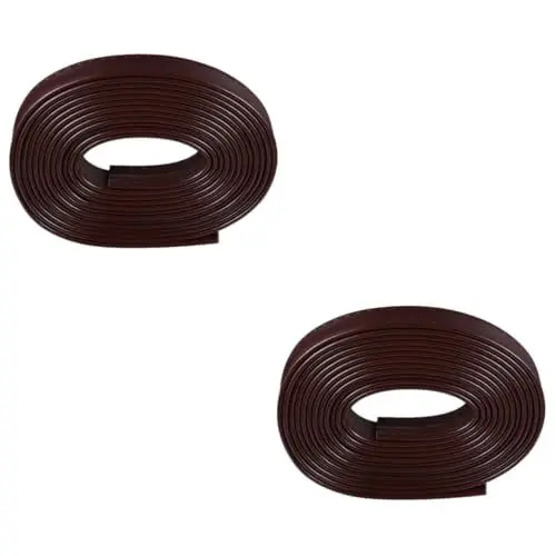 Produktbild: Operitacx 2st Accessoires Für Lederbekleidung Lederriemen Für Bastelarbeiten Lederband Uhrenarmbänder Leder Handgefertigte Lederstreifen Leder-Einkaufstasche Leine Lederseil Säumen