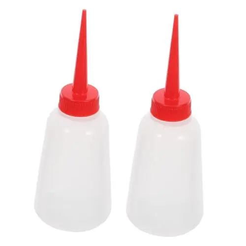 Produktbild: Operitacx Nähmaschinen-öler-Set 2er-Pack Leichte Kunststoffflaschen Für Maschinenöl Präzisions-nebelspitzen 250 Ml