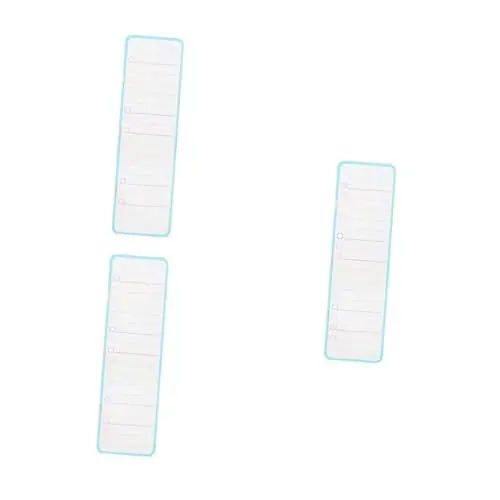 Produktbild: Operitacx 3 Stück Trocken Abwischbare Notiztafeln Mini Kühlschränke Mini Whiteboard Kleiner Kühlschrank Mini Kleinkühlschränke Dinge Zu Tun Notizblock Mini Notizblöcke Mini