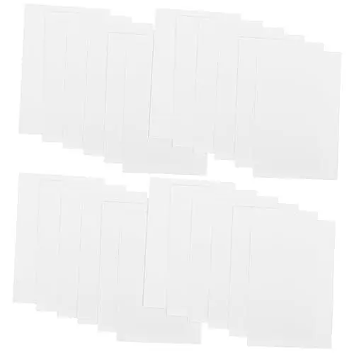 Produktbild: Operitacx 50 Stück leeres Kartenmaterial Postkarten aus Karton leere Memo-Karte Tally Spielkarten Lernkarten bedruckbares Spielkartenpapier leere Karten verdicken Lesezeichen Grußkarte