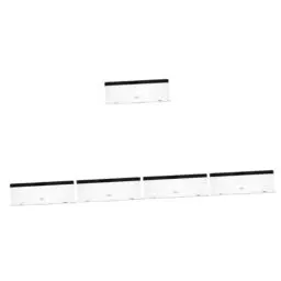 Produktbild: Operitacx 5st Computer-forum Monitor-memo-speicherplatine Zettelhalter Überwachen Monitore Auf Der Unterseite Überwachen Sie Die Klebrige Tafel Monitor Memoboard Klar Memo-notiztafeln Acryl