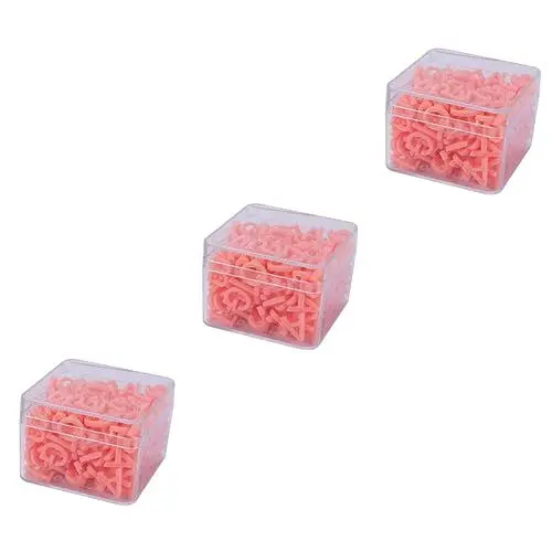 Produktbild: Operitacx 600 Stk Buchstabenperlen -Perlen-Charm Buchstabenabstandsperlen Alphabet lose Perlen aufbwahrungs-box aufbewahrungskorb acryl buchstaben Harzanhänger zum Selbermachen