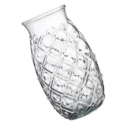 Produktbild: Operitacx Ananas-Form Cocktailglas, dekorativer Cocktailbecher, Glasbecher, Bar, Glasbecher, 480 ml